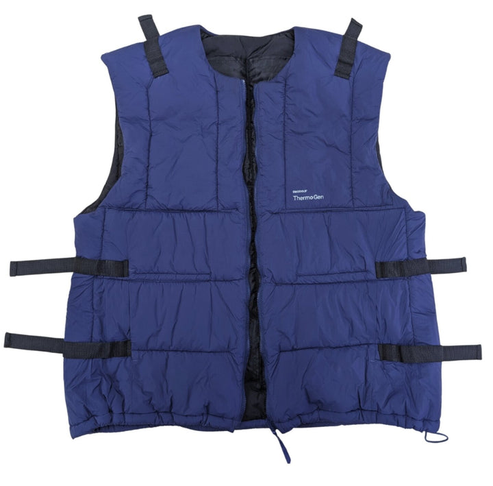 EMCOOLS ThermoGen Hour vest, unzipped, laid flat